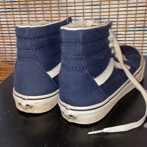 VANS SHOES - high top, navy blue - Picture 2 of 4